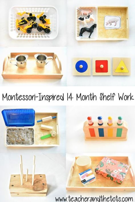 Montessori Inspired Activities, Montessori Shelf Ideas, Montessori Baby Activities, Montessori Work, Montessori Trays, Diy Montessori Toys, Montessori Shelf, Montessori Parenting, Montessori Bedroom