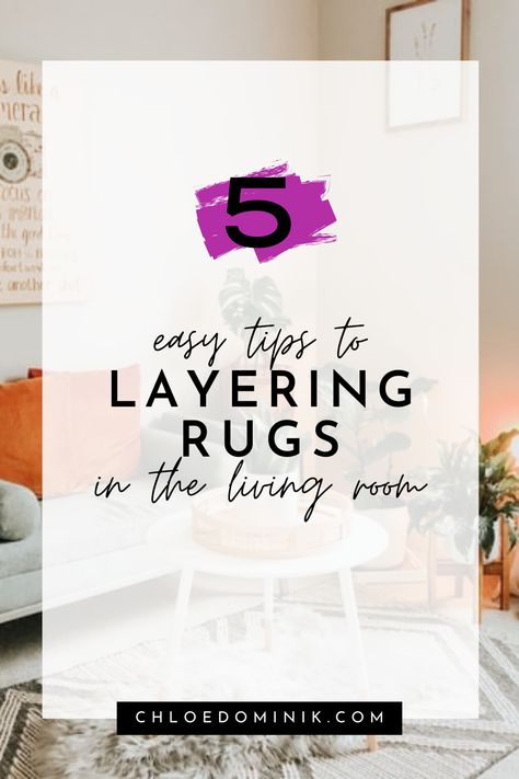 Layering rugs in the living room Living Room With Layered Rugs, Layered Rugs Kitchen, Rug On Rug Layering Living Room, How To Layer Carpets, Layered Throw Rugs, Living Room Rug Layering, Laying Rugs In Living Room, Rugs On Rugs Layering, Layering Jute Rug Living Room