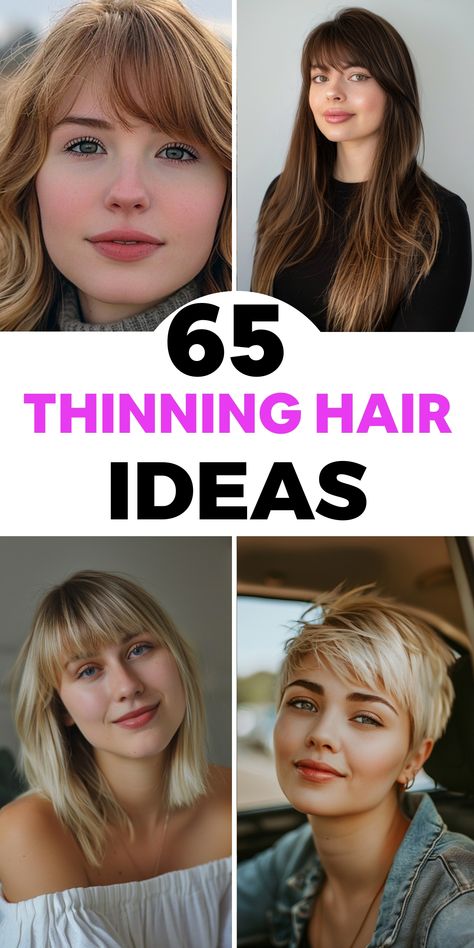 I get it—dealing with thinning hair can be a real struggle. I’ve been there, constantly searching for hairstyles… Best Hair For Thinning Hair, Hairstyles For Long Thinning Hair, Thinning Hair Women Hairstyles, Hairstyles For Thinning Hair On Top, Bangs For Thinning Hair, Asian Hair Styles, Thinning Hair Women, Hairstyles For Thinning Hair, Beautiful Wedding Hairstyles