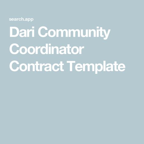 Dari Community Coordinator Contract Template E Signature, Process Management, Document Sign, Adobe Acrobat, Contract Template, User Guide, Signs