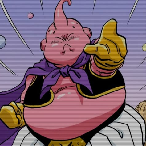 Majinbu Dragon Ball Z, Majin Buu Fanart, Majin Buu Pfp, Majin Buu Icon, Majin Buu Wallpapers, Buu Manga, Buu Dbz, Super Buu, Goku And Gohan