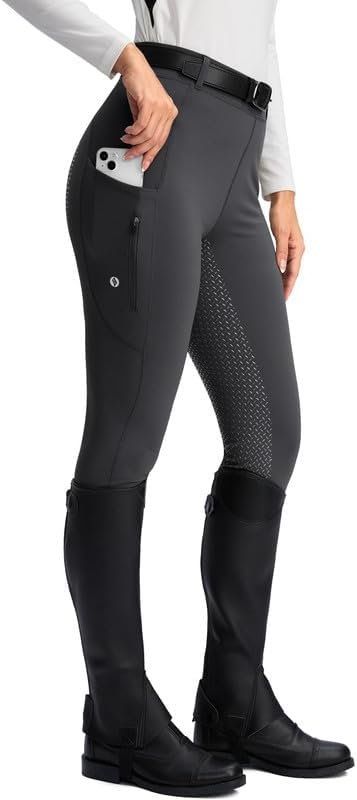 SANTINY Women's Horse Riding Pants Zipper Pockets Silicone Full-Seat Breeches Equestrian Schooling Tights for Women Check more at https://test4your.com/index.php/2023/11/11/santiny-womens-horse-riding-pants-zipper-pockets-silicone-full-seat-breeches-equestrian-schooling-tights-for-women/ Horse Riding Pants Women, Riding Pants Equestrian, Equestrian Breeches, Breeches Equestrian, Horse Riding Pants, Tights For Women, Riding Clothes, Equestrian Fashion, Riding Tights