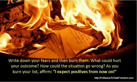 Write down your fears and then burn them. Visualize the actual worry and fear burning away as you do each one. Icarus Aesthetic, Champagne Bachelorette, Weave Extensions, The Burning, Health Magazine, Life Happens, Book Of Shadows, A Fire, Nara