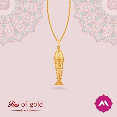 Pendant Designs, Monsoon Season, Gold Necklace Indian, Gold Necklace Indian Bridal Jewelry, Gold Jewelry Stores, Fish Pendant, Gold Fish, Bangles Jewelry Designs, Gold Locket