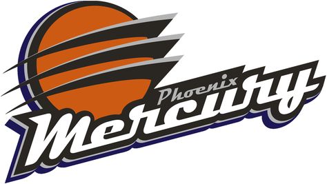 Phoenix Mercury Primary Logo (2011) - Orange planet with three black rings above team script in white and black Mercury Logo, Baylor Basketball, Phoenix Mercury, Logo Basketball, Women Basketball, Team Pictures, Basketball Leagues, Ea Sports, Color Codes