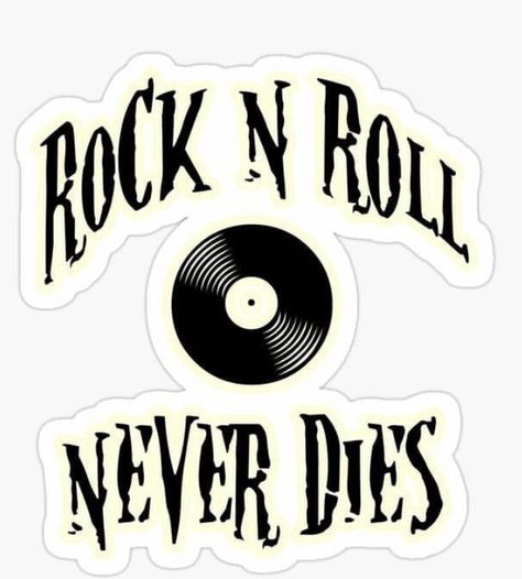 Rockstar Stickers, Rock And Roll Never Dies, Die Wallpaper, Cute Laptop Stickers, Kdrama Funny, Tumblr Stickers, Music Pics, Phone Case Decals, Cute Shirt Designs