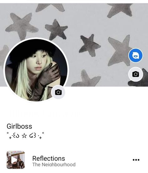 Facebook account Aesthetic Facebook Account, Facebook Account, Stars