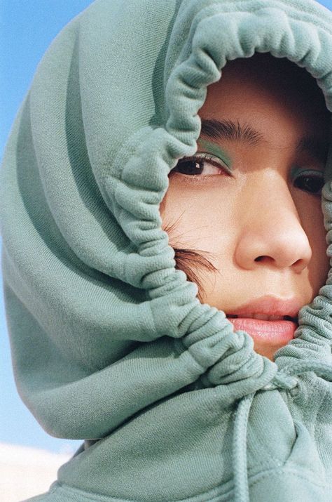 Aritzia: Tna Sweatfleece Summer 2021 Campaign (Aritzia) Vs Sport, Aritzia Tna, Close Up, North Face, The North Face, Editorial, My Style, Building, Beauty