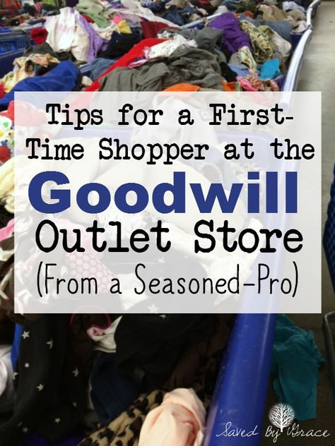 Heading to a Goodwill Outlet for the 1st time? Get some tips from a pro shopper! Goodwill Shopping Secrets, Thrift Store Flips, Goodwill Outlet, Thrift Store Upcycle, Thrift Store Makeover, Thrift Store Shopping, Thrift Store Decor, Thrift Store Furniture, Thrift Store Crafts