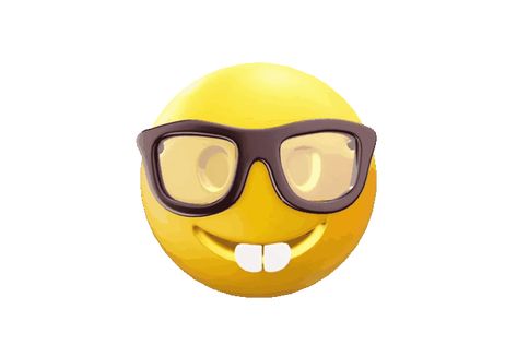 Nerd Emoji Gif Discover more #comic, Cute, funny, Nerd Emoji, Platforms. gif. Download: https://www.icegif.com/nerd-emoji-14/ Emoji Board, Emoji Gif, Funny Face Gif, Nerd Emoji, Emoji Funny, Smile Gif, Emoticons Emojis, Animated Emoticons, Funny Nerd