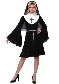 Women's Sassy Nun Costume Nun Fancy Dress, Nun Halloween Costume, Nun Halloween, Nun Outfit, Nun Costume, Fancy Dress Outfits, Large Dress, Medium Dress, Gaming Clothes