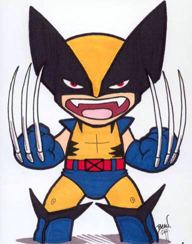 Wolverine Baby Marvel, Chibi Marvel, Wolverine Art, Logan Wolverine, Wolverine Marvel, Geek Life, Chibi Characters, Ghost Rider, Amazing Spider