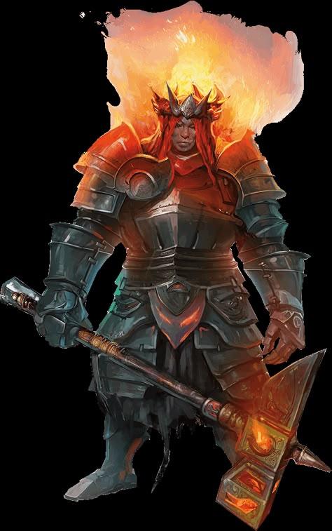 Fire Giant Forgecaller Dungeons & Dragons Core Rulebook: Monster Manual Fire Giant Art, Fire Giant Female, Fire Giant Dnd, Volcanic Environment, Fire Giant, Elemental Energy, Rune Magic, Storm Kings Thunder, Fire Elemental