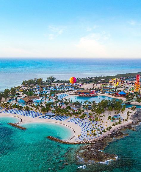 Perfect Day Coco Cay Island Aerial Coco Cay Bahamas Royal Caribbean, Coco Cay Bahamas, Perfect Day At Cococay, Cruise Vibes, Royal Caribbean Cruises, Relaxing Beach, Bahamas Travel, Royal Caribbean International, Laptop Wallpapers