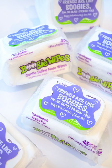 Boogie Wipes Valentine, Infant Daycare Valentine's Day Gifts, Baby Daycare Valentines Gift Ideas, Valentines For Infants, Infant Valentines Day Gifts Daycare, Daycare Valentines Ideas Infant, Infant Valentines Day Gifts, Daycare Valentines Ideas Toddlers, Infant Valentine Gift Ideas