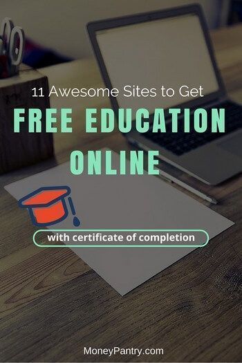 Take online courses for free and get a certificate on these sites. #onlinelearning Free Online Education, Free Online Learning, Importance Of Time Management, Free Online Classes, College Courses, Online Degree, Online University, Math Methods, Certificate Of Completion