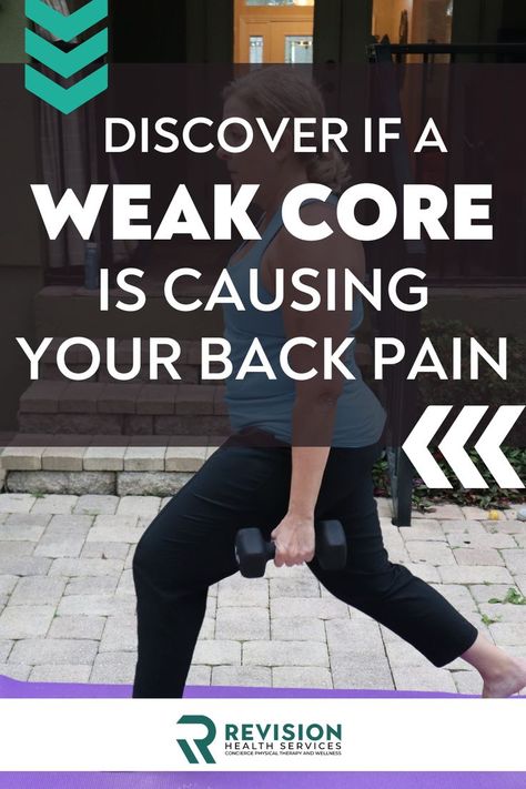 Discover how a weak core might be contributing to your back pain. This blog explores the connection between core strength and back pain, providing insights on how to strengthen your core to alleviate discomfort. Learn more about maintaining a healthy back through effective core exercises. Core Exercises For Back Pain, Weak Core, Exercises For Back Pain, Facts And Myths, Exercises For Back, Causes Of Back Pain, Strengthen Your Core, Strengthen Core, Core Exercises