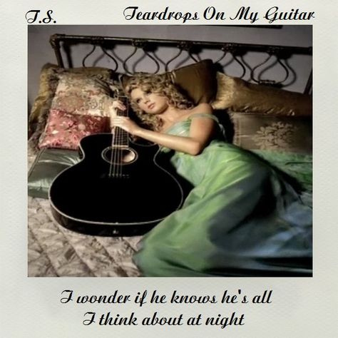 Teardrops On My Guitar, Taylor Swift Music Videos, Taylor Swift Music, Tim Mcgraw, Taylor Swift Album, Wear Green, Taylor Swift Lyrics, Taylor Swift 13, Taylor Alison Swift