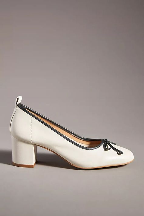 Women's Shoes | Unique Women's Shoes | Anthropologie Shoes Unique, Warrior Queen, Ballet Pumps, Cherry On Top, Greek Goddess, Women's Shoes, Anthropologie, Heel Height, Leather Upper