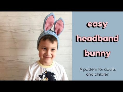 (105) 🐰 DIY Bunny ears | Headband 🐰 Party Rabbit - YouTube Diy Ears Headband, Bunny Ear Hoodie Diy, Diy Bunny Ears, Bunny Ear Hoodie, Diy Bunny, Hoodie Diy, Bunny Ears Headband, Ears Headband, Diy Headband