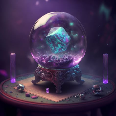 A psychedelic purple nebula inside a crystal ball on top of an alien elf fortune teller's table, ultra-realistic, 3d, 8k, walpaper, sci-fi, geomagnetic, psytrance, modern Alien Elf, Sugar Skull Wallpaper, Purple Nebula, Techno Party, Magic 8 Ball, Blue Aesthetic Pastel, 3d Crystal, Instagram My Story, Skull Wallpaper