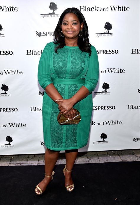 Octavia Spencer, Fashion Highlights, Pencil Dresses, Toronto Film Festival, Gamine Style, Soft Gamine, Nice Clothes, Best Style, Tadashi Shoji