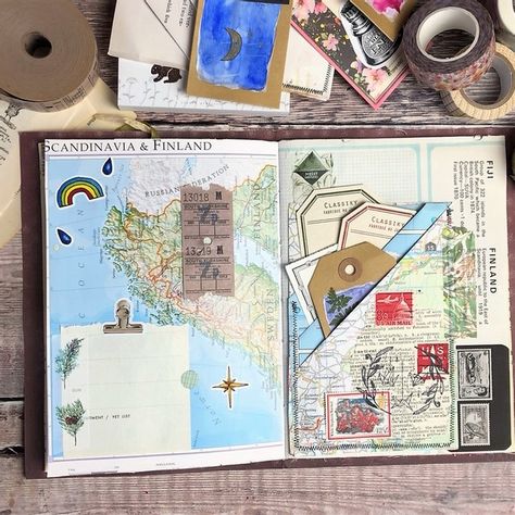 Start A Journal, Travel Elements, Journal Business, Stamps Stickers, Travel Journal Scrapbook, Journaling Supplies, Burning Desire, Journal Travel, Stick Photo