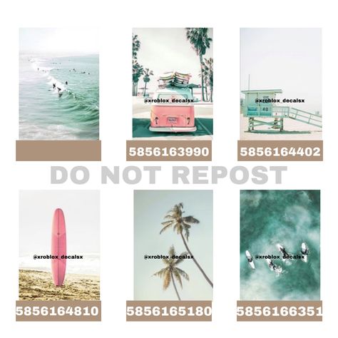 my decals can be found on instagram as well @xroblox_decalsx Coastal Decals Berry Ave, Bloxburg Painting Codes Summer, Roblox Beach Picture Codes, Cape Cod Bloxburg Decals, Berry Avenue Coastal Decal Codes, Bloxburg Beach Photo Codes, Bloxburg Beach House Wallpaper Codes, Bloxburg Beach Color Scheme, Berry Avenue Codes Pictures Costal