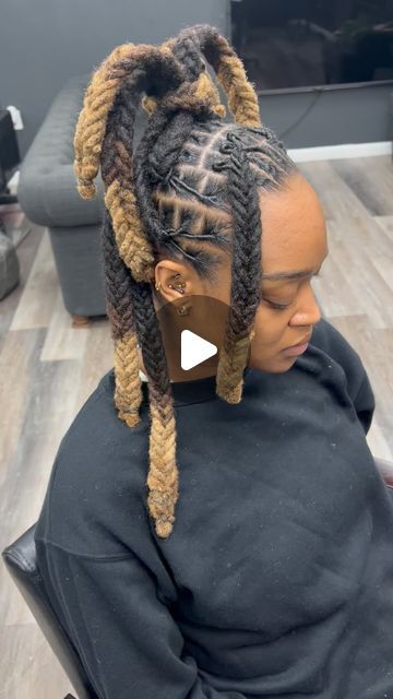 Sherelle Holder™️ on Instagram: "Fishtails 💚
KARIBBEAN KINKS NATURAL HAIR SALON #karibbeankinks #whatsyourtxture  #locstyles #loctician #loccurls #naturalhairstyles #dmvsalon #dmvhairstylist#naturalhairstyles #womenlocstyles #teamnatural #teamnaturalhair #teamnatural_ #Respectmyhair #Naturalhairdoes #dmvloctician #naturallyshesdope #capitolheightsloctician #karibbeankinks #loclivin #naturallyshesdope #locticiandmv #respectmyhair #naturalhairdoescare #voiceofhair" Small Feed In Braids, Easter Hairstyle, Natural Hair Salon, Natural Hair Salons, Braided Prom Hair, Beautiful Braided Hair, Braided Hairstyles For Teens, Feed In Braid, Short Layered