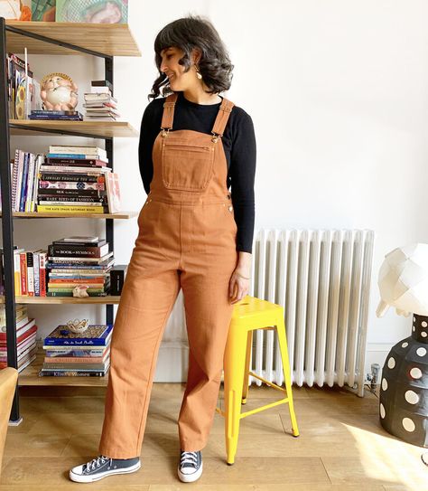 Overall Pattern Sewing Free, Denim Jumpsuit Pattern, Overall Free Pattern, Overalls Pattern Sewing, Homemade Overalls, Overall Pattern Sewing, Overall Dress Sewing Pattern, Sewing Overalls, Overall Sewing Pattern