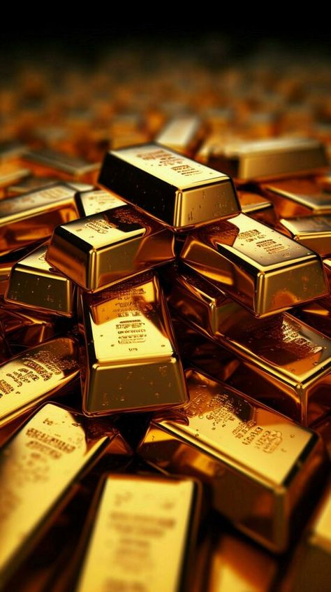 A backdrop of 3D gold bars represents international wealth and finance Vertical Mobile Wallpaper AI Generated Gold Trader, Lingot D'or, Gold Bullion Bars, Chevy Traverse, Gold Bars, Gold Wallet, Gold Money, Gold Bullion, Logo Banners