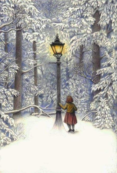 Narnia Lamp Post, Lion Witch Wardrobe, Winter Christmas Scenes, Birthday Painting, Winter Painting, Art Painting Gallery, Phone Wallpaper Patterns, Chronicles Of Narnia, Christmas Scenes