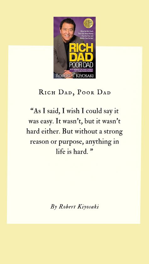 "Rich Dad Poor Dad" is an eye-opening exploration of financial literacy and wealth-building strategies. Robert Kiyosaki uses a captivating narrative style to convey essential financial principles, making it accessible to readers of all backgrounds. The book revolves around the starkly different financial philosophies imparted by Kiyosaki's two father figures, offering valuable insights that challenge conventional wisdom about money and success. Rich Dad Poor Dad Quotes, Rich Dad Poor Dad Book, Letter To My Boyfriend, Rich Husband, Journal Mood Tracker Ideas, Mood Tracker Ideas, Beauty Books, Money And Success, Bullet Journal Mood Tracker