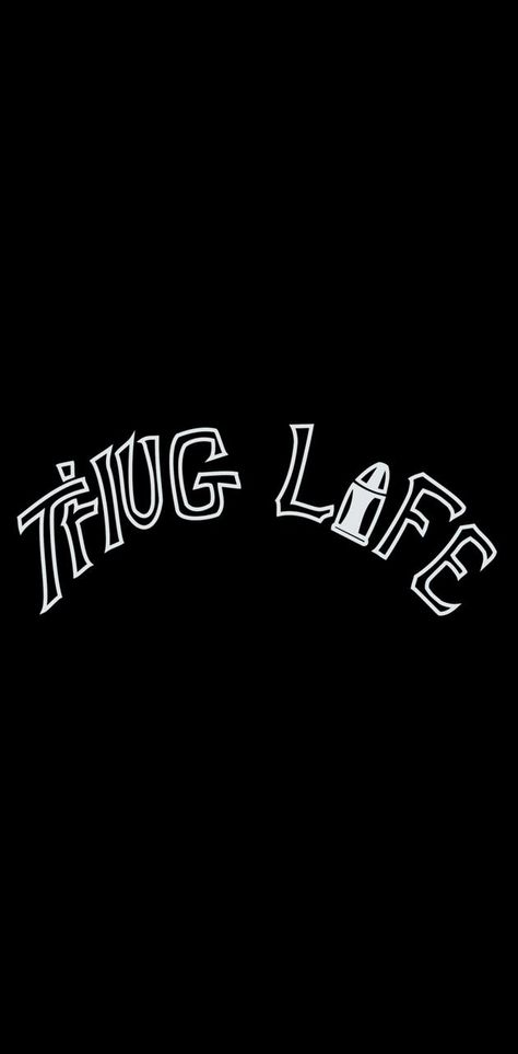 Dope Lockscreen, Gangster Words, Thug Life Tattoo, Thug Life Quotes, Iphone Wallpaper Rap, Tupac Photos, Thug Life Wallpaper, Tupac Art, Blood Wallpaper