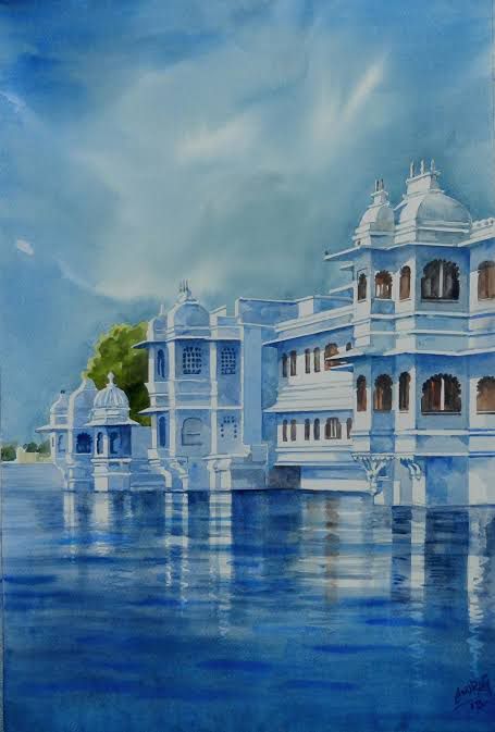 When as a political alliance, Princess Khushi had to get married to 6… #historicalfiction #Historical Fiction #amreading #books #wattpad City Palace Udaipur, Rajasthani Painting, Mughal Art Paintings, Watercolor Architecture, Architecture Drawing Art, Architecture Painting, Landscape Art Painting, Art Painting Gallery, Personalized Art