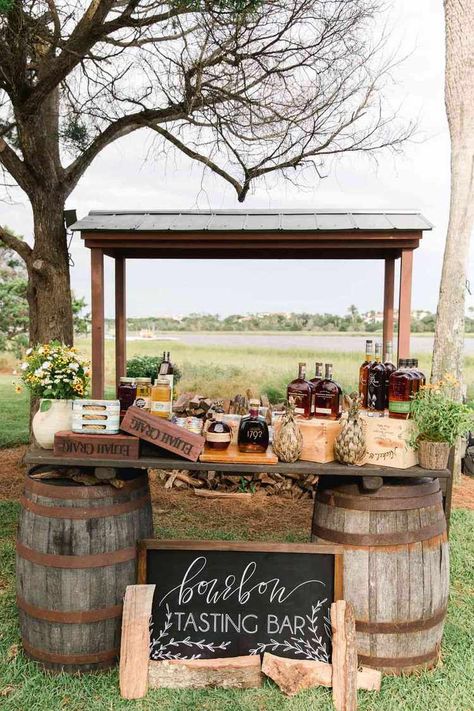 East Coast Bachelorette, Alternative Wedding Reception, Fun Wedding Entertainment, Coast Bachelorette Party, Rustic Wooden Wedding Signs, Wedding Entertainment Ideas, Sea Island Wedding, Engagement Party Games, Bourbon Tasting