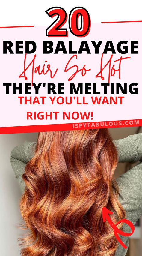 Red Blonde Balayage Copper Fall Hair, Copper Glaze Hair, Copper Red Hair With Blonde Highlights, Dark Roots Copper Hair Balayage, Copper Hair 2023, Medium Copper Hair Color, Long Layered Copper Hair, Copper Melt Hair Balayage, Red Hair Gold Highlights