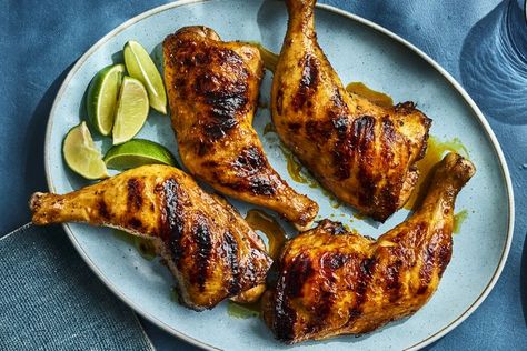 Chicken Inasal (Filipino Grilled Chicken) Chicken Inasal Recipe, Chicken Inasal, Bbq Chicken Recipe, Filipino Street Food, Cooking Light Diet, Tropical Fruit Salad, Light Diet, Resep Brownies, Light Meals