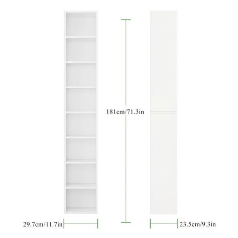 Slim Bookshelf, Tall Narrow Bookcase, Master Suite Addition, Slim Bookcase, Narrow Bookshelf, Tall Bookshelf, Narrow Bookcase, Stairs Storage, Tall Bookshelves