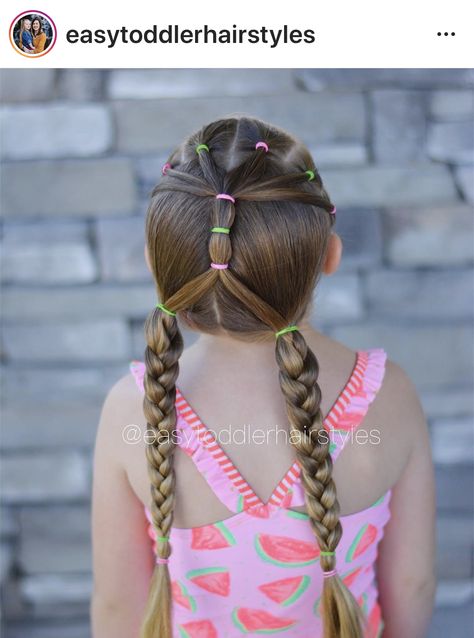 Baby Hairstyle, Easy Toddler Hairstyles, Girls Hairdos, Cute Toddler Hairstyles, Easy Little Girl Hairstyles, Girl Hair Dos, Toddler Hairstyles, Swimming Hairstyles, Swim Style