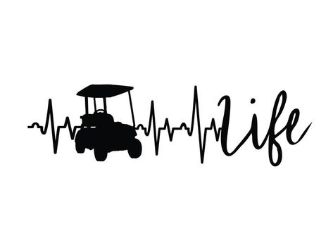 Golf Cups, Golf Tattoo, Golf Logo Design, Golf Logo, Laser Ideas, Golf Quotes, Gold Designs, Golf Cart, Cricut Vinyl