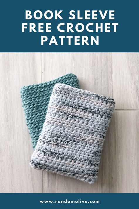 Book Sleeve Crochet Pattern, Crochet Book Sleeve Pattern, Book Sleeve Pattern, Sleeve Crochet Pattern, Book Sleeve Crochet, Crochet Book Sleeve, Bulky Yarn Crochet, Mug Cover, Crochet Book Cover