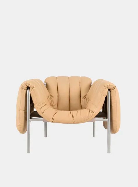 OPUMO Entrepreneurs: Marc Hendrick, Founder of Slowdown Studio | OPUMO Magazine Minimal Sofa, Faye Toogood, Seating Design, Modernist Design, Comfy Chairs, Tubular Steel, Interior Projects, Eames Lounge Chair, Leather Upholstery