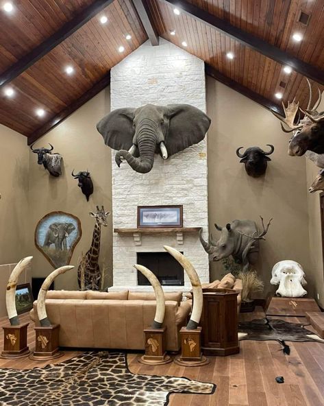 Trophy Rooms Hunting, Safari Living Rooms, Bone Broth For Dogs, Broth For Dogs, Man Garage, Paul Jackson, Anatomy Lessons, Cape Dutch, Barn House Design