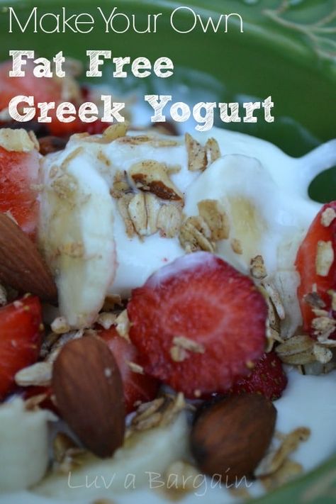 Homemade Alternatives, Homemade Yogurt Recipes, Quiche Muffins, Make Greek Yogurt, Homemade Greek Yogurt, Dry Mixes, Spinach Quiche, Lactose Free Diet, Greek Yogurt Recipes