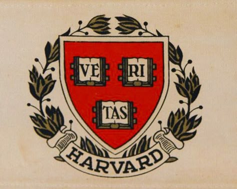 HARVARD logo is broken Truth: VE RI TAS Harvard University Logo, Old Apple Logo, Harvard Logo, University Inspiration, Harvard Yale, Dream University, Harvard Law, Harvard Law School, Dream College