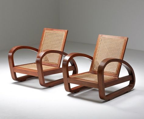 For sale: French Art Deco Lounge Chairs, 1920's | #vntg #vintage Art Deco Furniture 1920s, Scandinavian Lounge Chair, Art Deco Lounge, Ballets Russes, Axel Vervoordt, Maya Art, Modern Club Chair, Hanging Floor Lamp, Chinese Art Deco