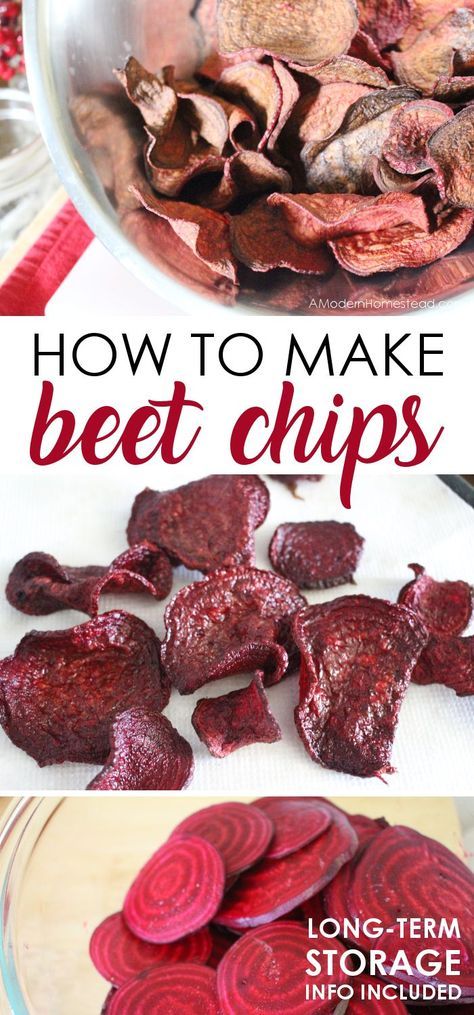 Fried Beets, Freezer Veggies, Beet Chips Recipe, Dehydrated Recipes, How To Make Beets, Dream Homestead, Homesteading Life, Actifry Recipes, Beet Chips