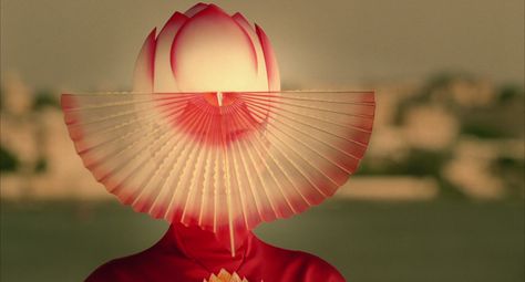 flower detail fan The Fall Tarsem Singh, The Fall 2006 Movie, The Fall Movie 2006, Tarsem Singh, The Fall 2006, The Fall Movie, Eiko Ishioka, Fall Movie, Cinema Colours