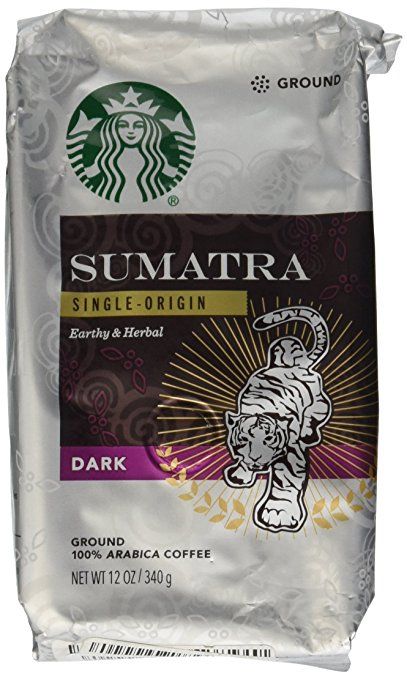 Starbucks Ground Coffee, Coffee Bean Packaging, Bean Packaging, Sumatra Coffee, Starbucks Coffee Beans, Starbucks Malaysia, Coffee Bag Design, Starbucks Rewards, Coffee Board